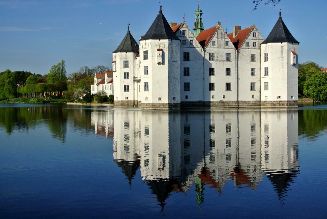 Haus Nordlys Appartement Glücksburg Buitenkant foto